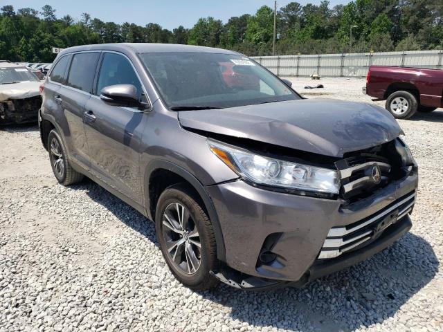 TOYOTA HIGHLANDER 2019 with VIN 5TDZZRFH5KS312927 - Photo from auction