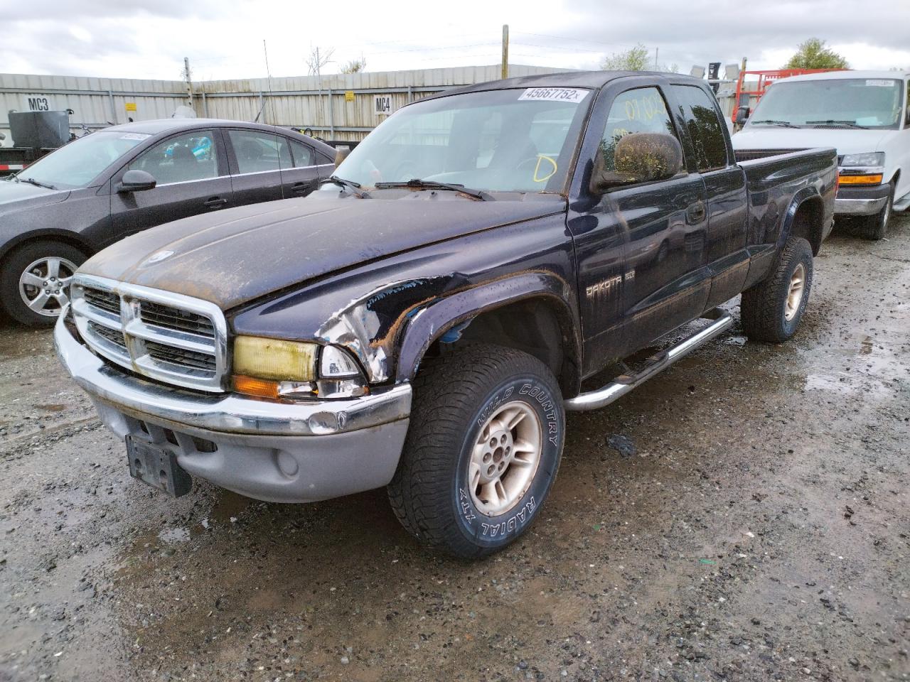 Photo 2 from auction – 1999 DODGE DAKOTA with VIN 1B7GG22X2XS259376