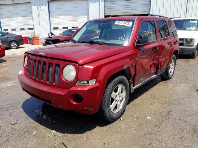 Photo 2 from auction – 2008 JEEP PATRIOT SP with VIN 1J8FT28008D519239