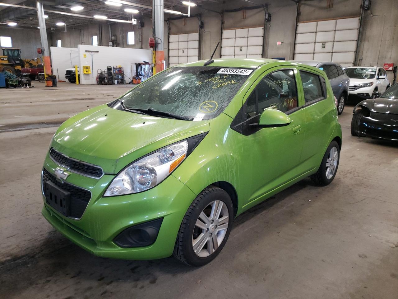 Photo 2 from auction – 2014 CHEVROLET SPARK 1LT with VIN KL8CD6S91EC591020
