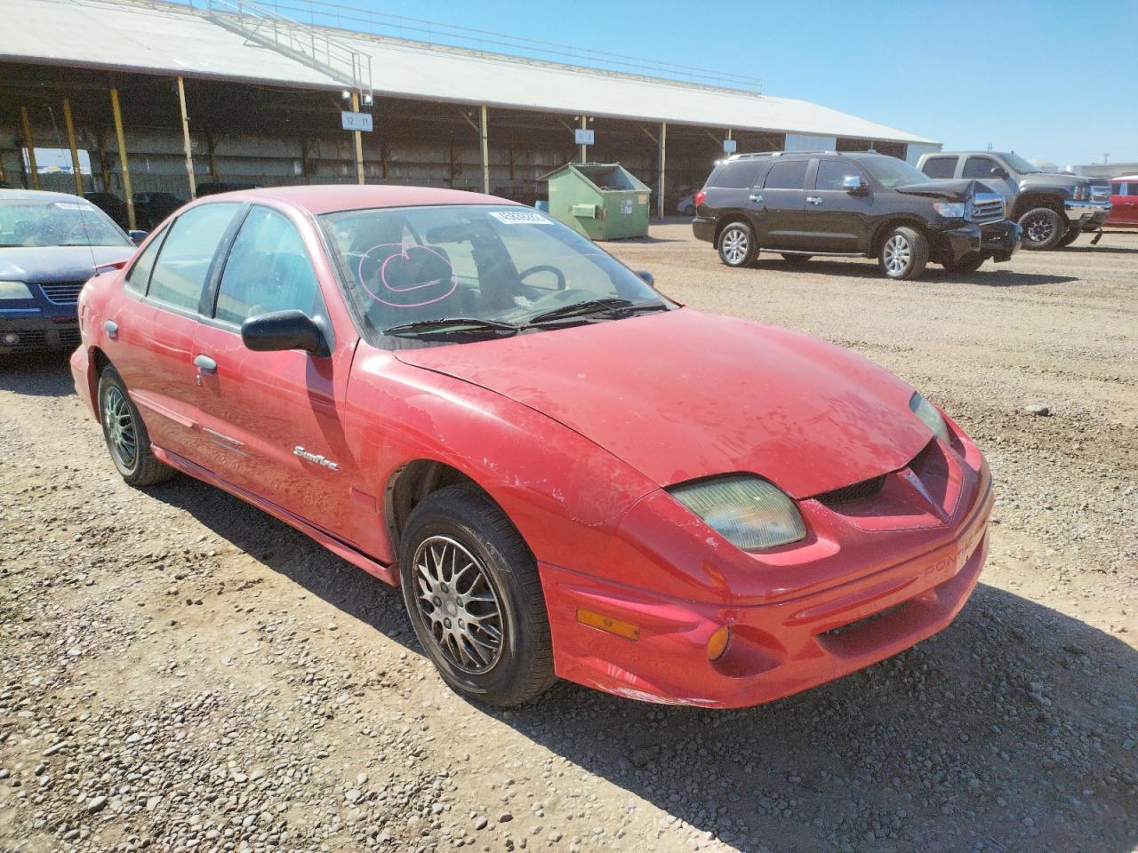 PONTIAC SUNFIRE SE 2001 with VIN 1G2JB524317343300 - Photo from auction