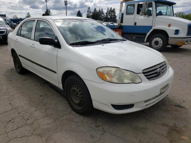 TOYOTA COROLLA CE 2003 with VIN JTDBR32E130009352 - Photo from auction
