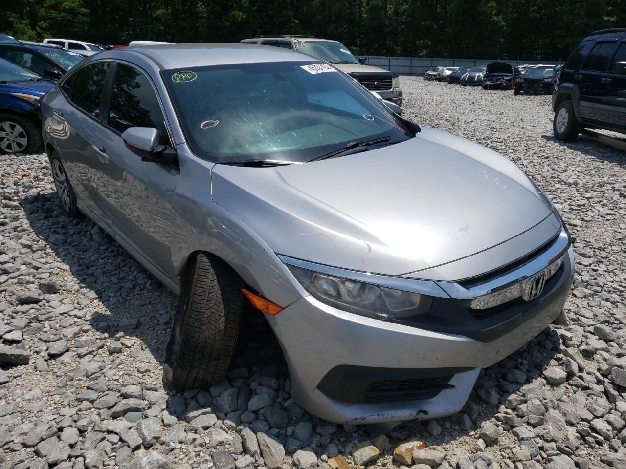 HONDA CIVIC LX 2017 with VIN 19XFC2F50HE009543 - Photo from auction