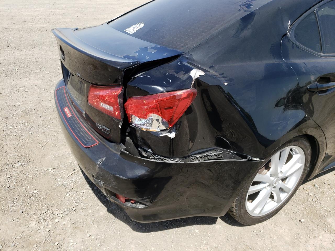 Photo 9 from auction – 2007 LEXUS IS 350 with VIN JTHBE262X75012960