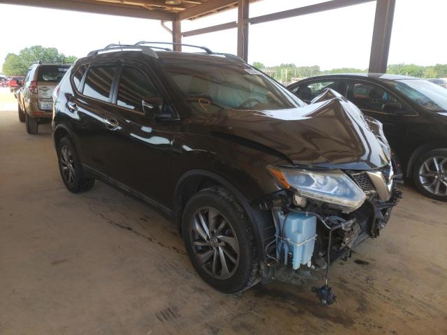 NISSAN ROGUE S 2015 with VIN 5N1AT2MV9FC826670 - Photo from auction