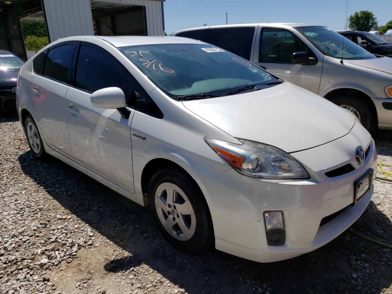 TOYOTA PRIUS 2011 with VIN JTDKN3DU7B0284609 - Photo from auction