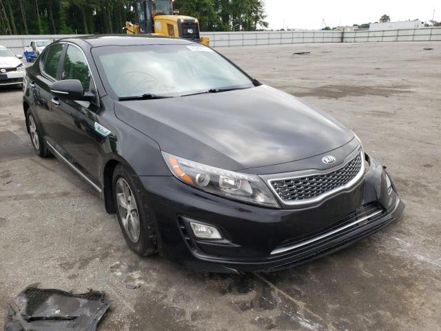 KIA OPTIMA HYB 2014 with VIN KNAGM4AD6E5072162 - Photo from auction