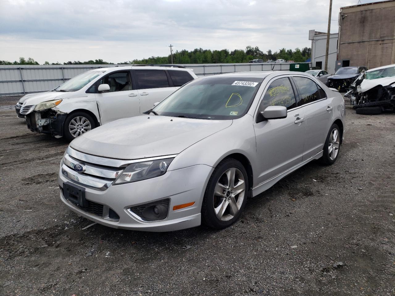 Photo 2 from auction – 2010 FORD FUSION with VIN 3FAHP0KC1AR110374