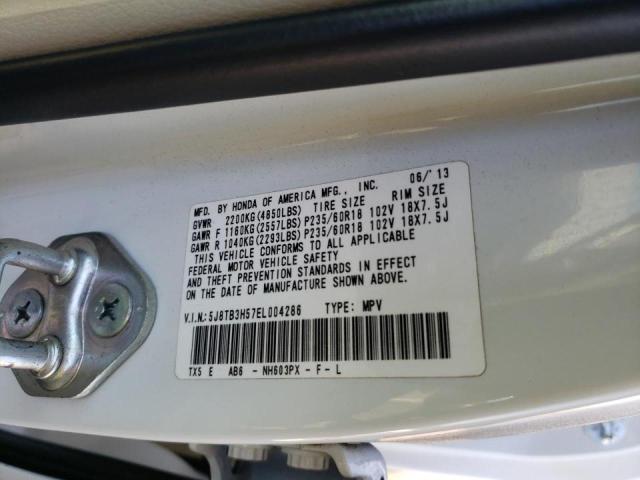 Photo 10 from auction – 2014 ACURA RDX TECHNO with VIN 5J8TB3H57EL004286