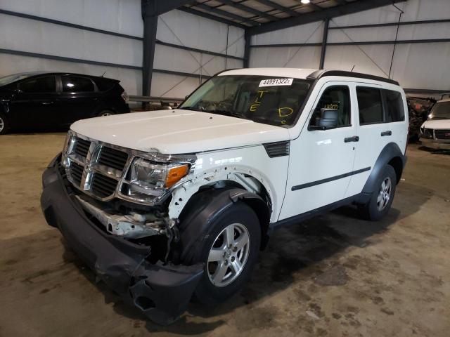 Photo 2 from auction – 2007 DODGE NITRO SXT with VIN 1D8GU28K27W550569