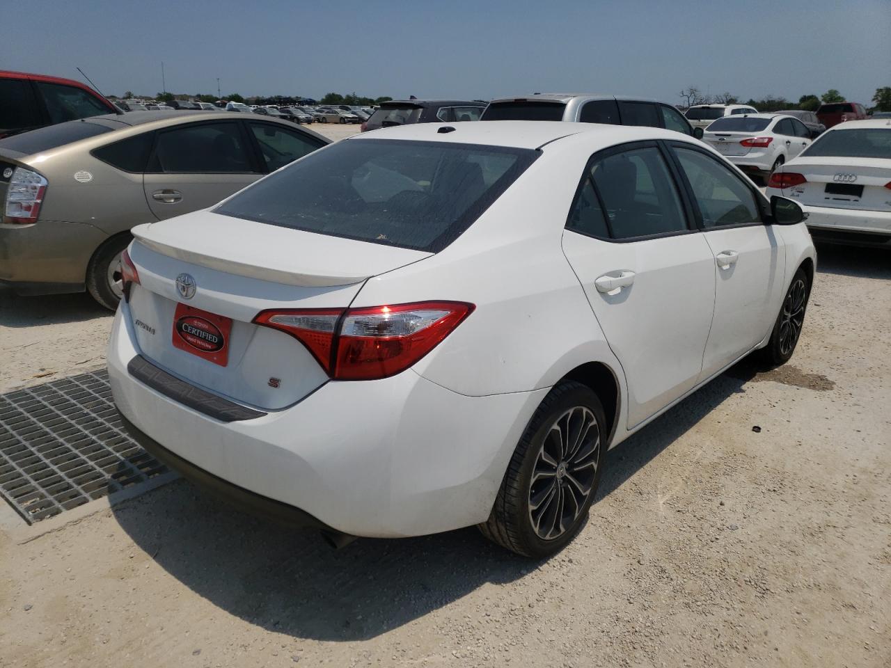 Photo 4 from auction – 2015 TOYOTA COROLLA L with VIN 2T1BURHE4FC444305