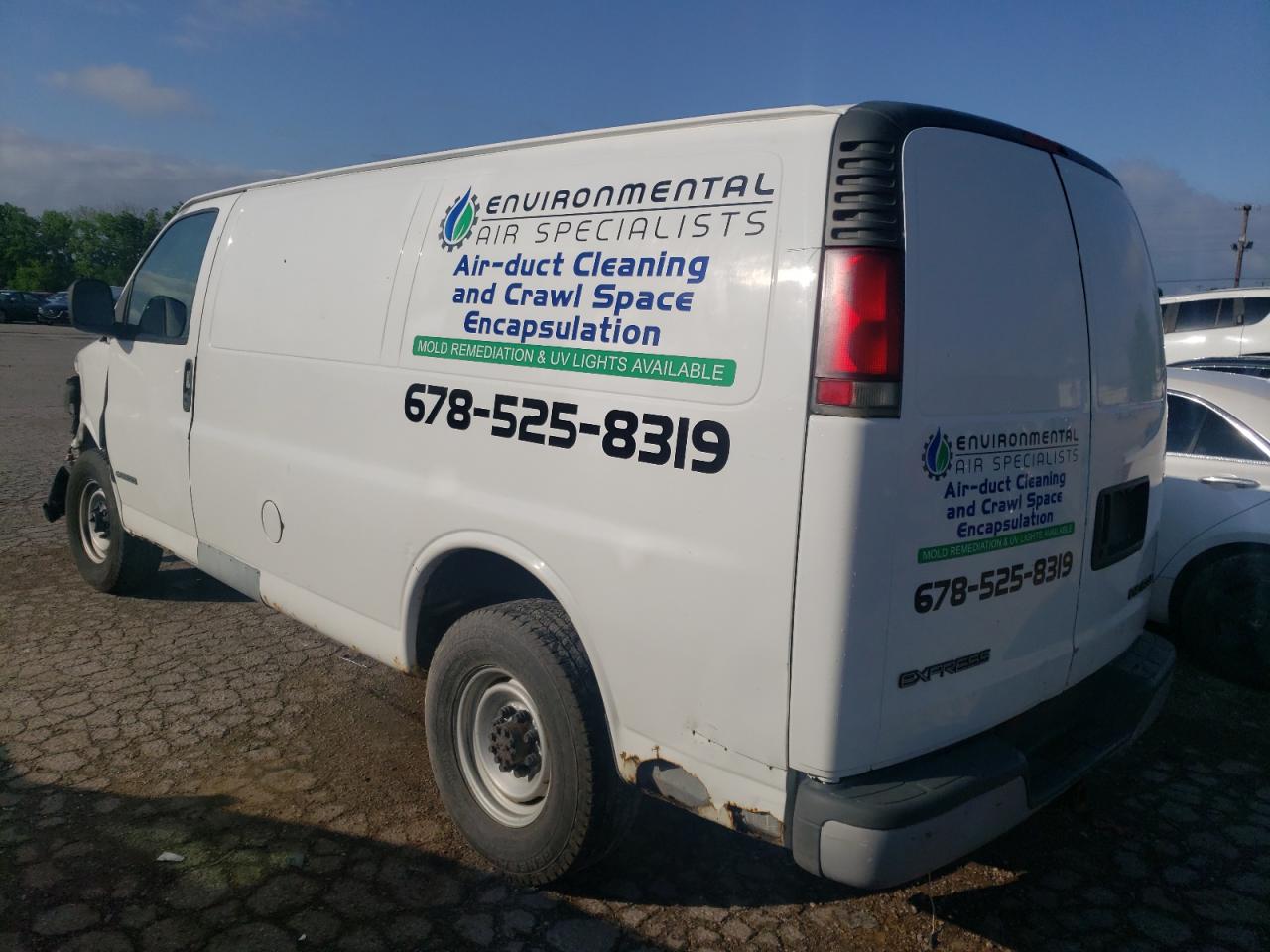 Photo 3 from auction – 2002 CHEVROLET EXPRESS G3 with VIN 1GCHG35R521185537