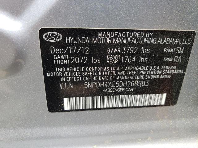 Photo 10 from auction – 2013 HYUNDAI ACCENT GLS with VIN KMHCT5AE6DU079938