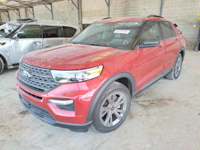 Photo 2 from auction – 2021 FORD EXPLORER X with VIN 1FMSK7DH0MGA91632