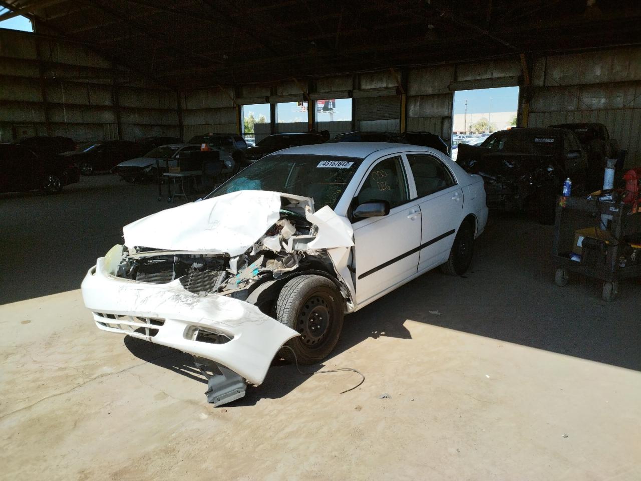 Photo 2 from auction – 2003 TOYOTA COROLLA CE with VIN 1NXBR32EX32090825
