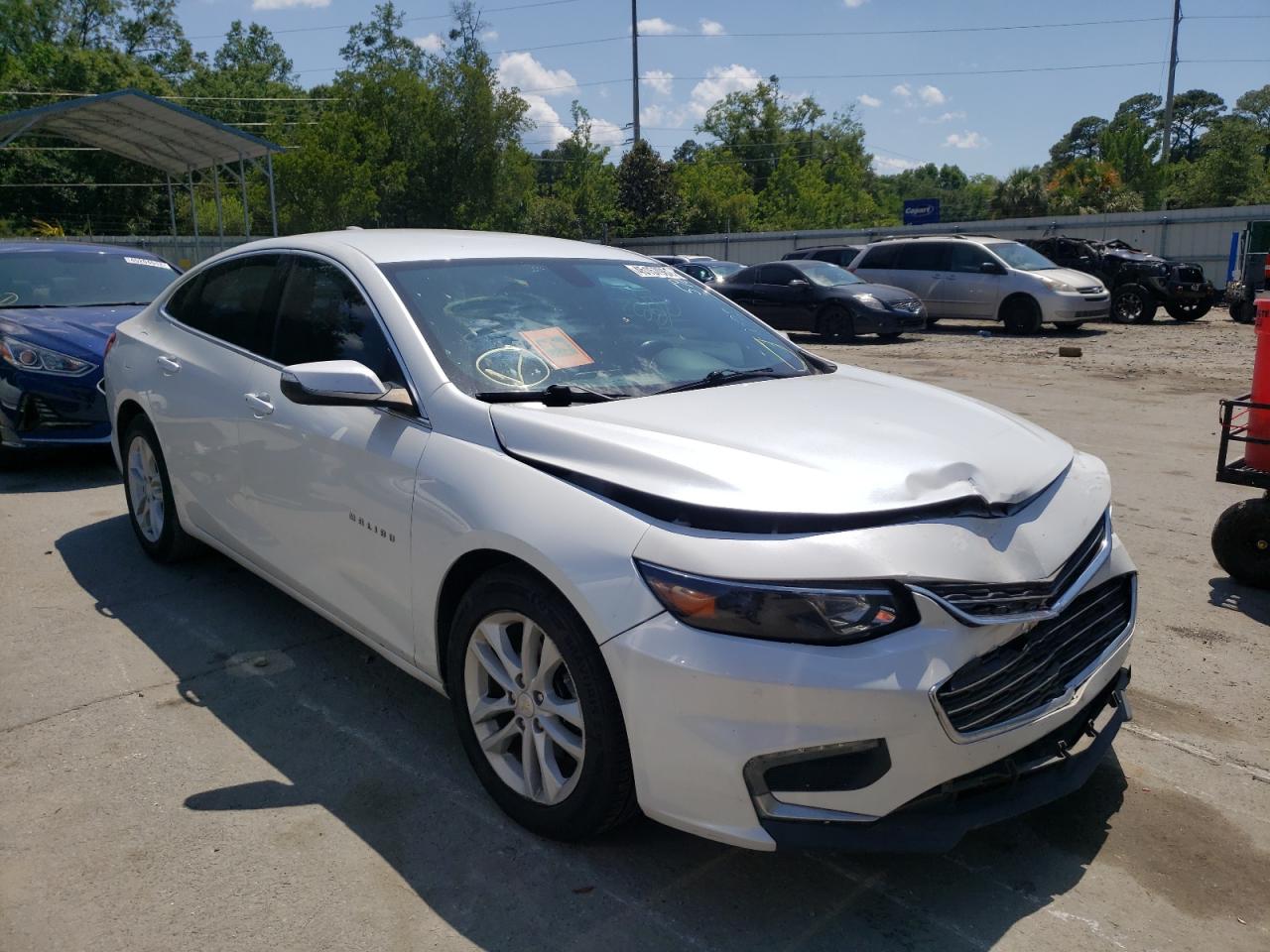 CHEVROLET MALIBU LT 2017 with VIN 1G1ZE5ST1HF205986 - Photo from auction