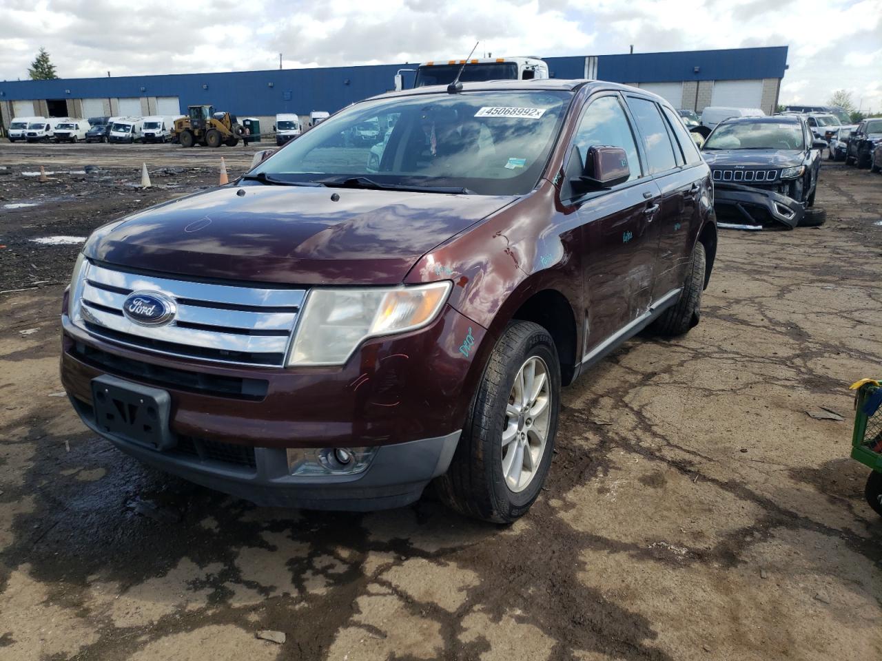 Photo 2 from auction – 2009 FORD EDGE SEL with VIN 2FMDK38C49BA36793
