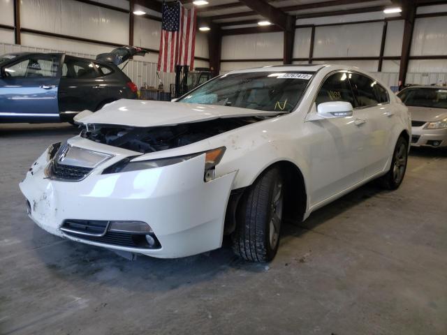 Photo 2 from auction – 2014 ACURA TL ADVANCE with VIN 19UUA8F75EA007532