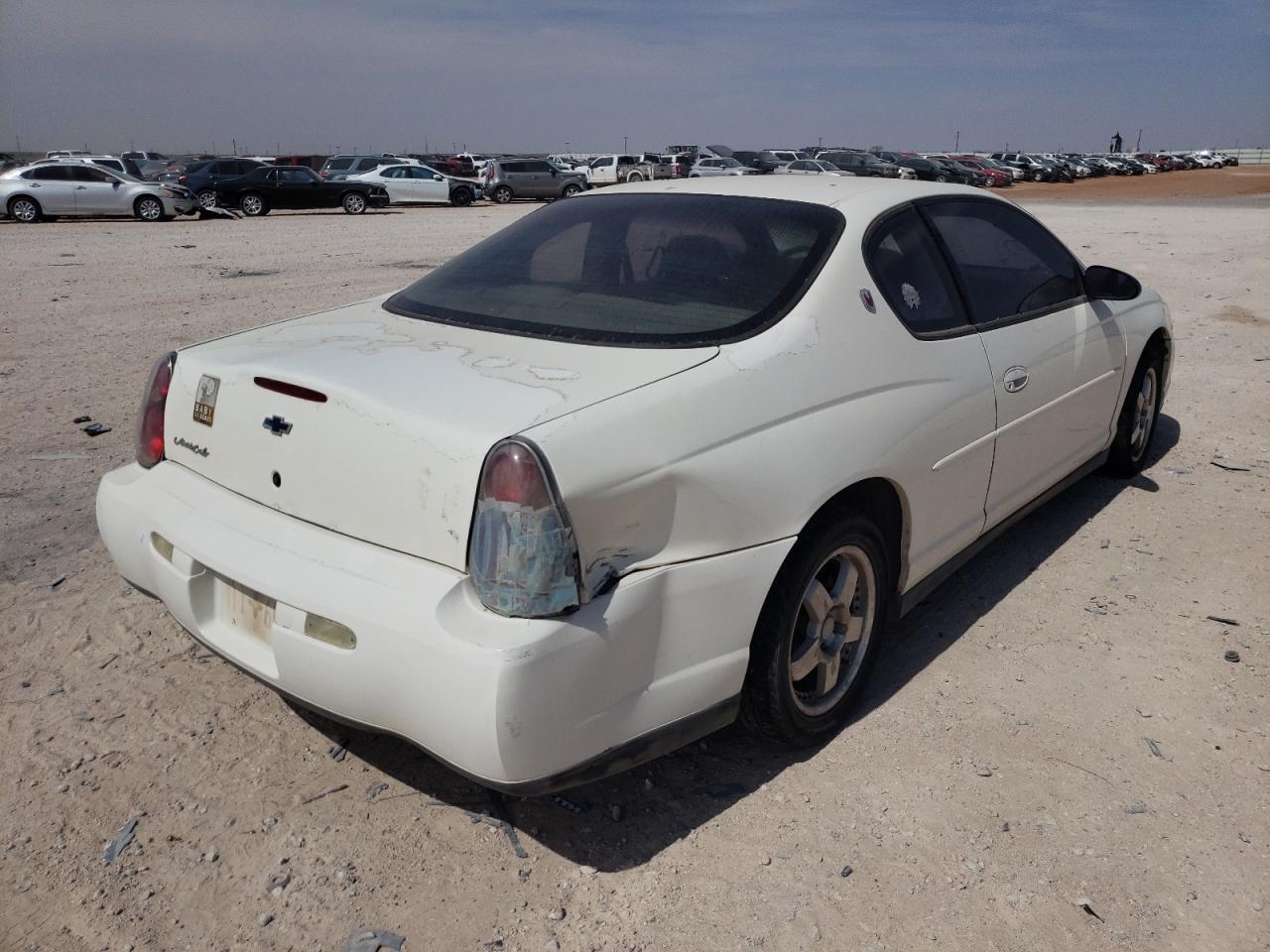 Photo 4 from auction – 2001 CHEVROLET MONTE CARL with VIN 2G1WW12E219281922
