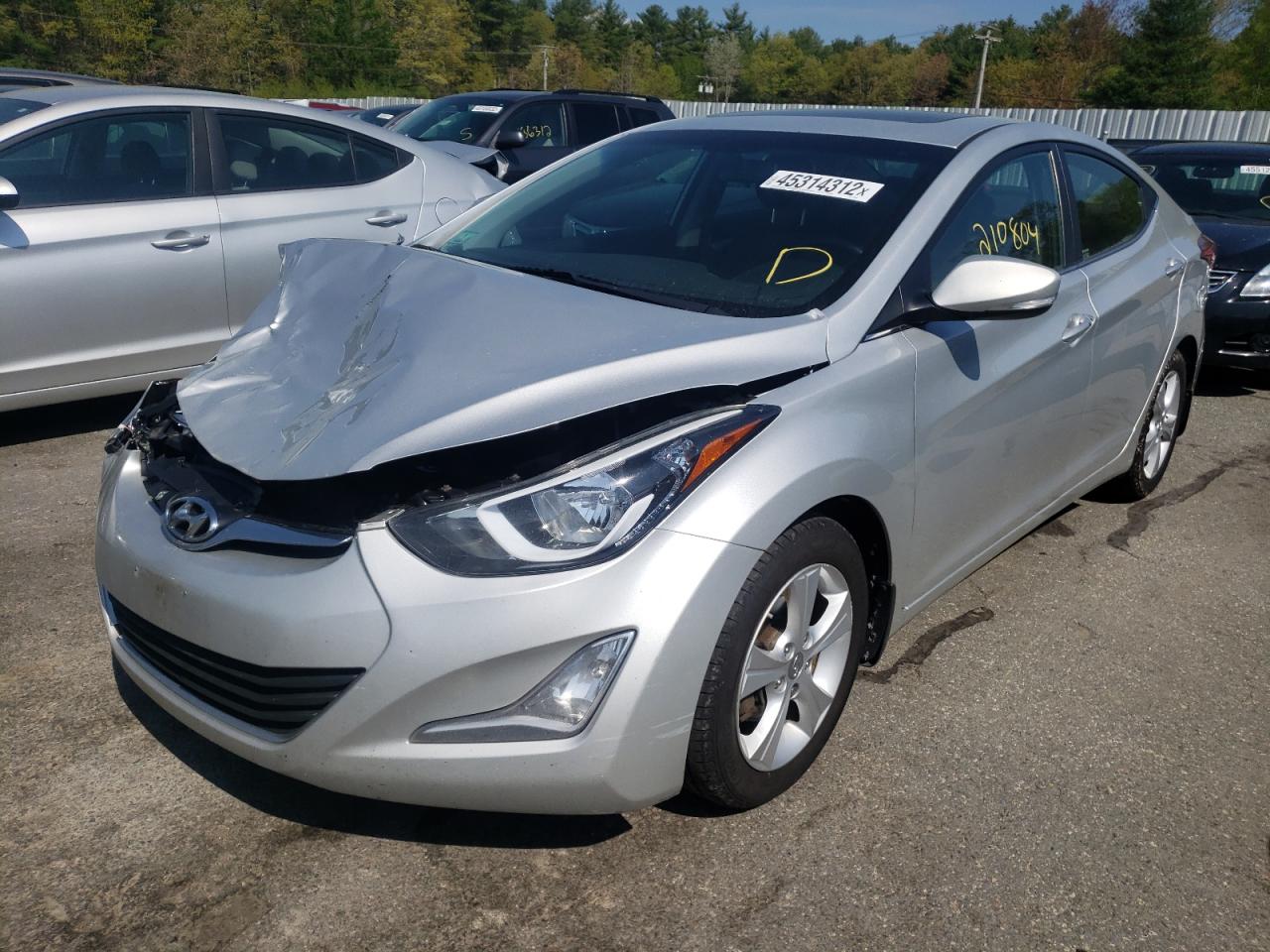 Photo 2 from auction – 2016 HYUNDAI ELANTRA SE with VIN 5NPDH4AE9GH729705