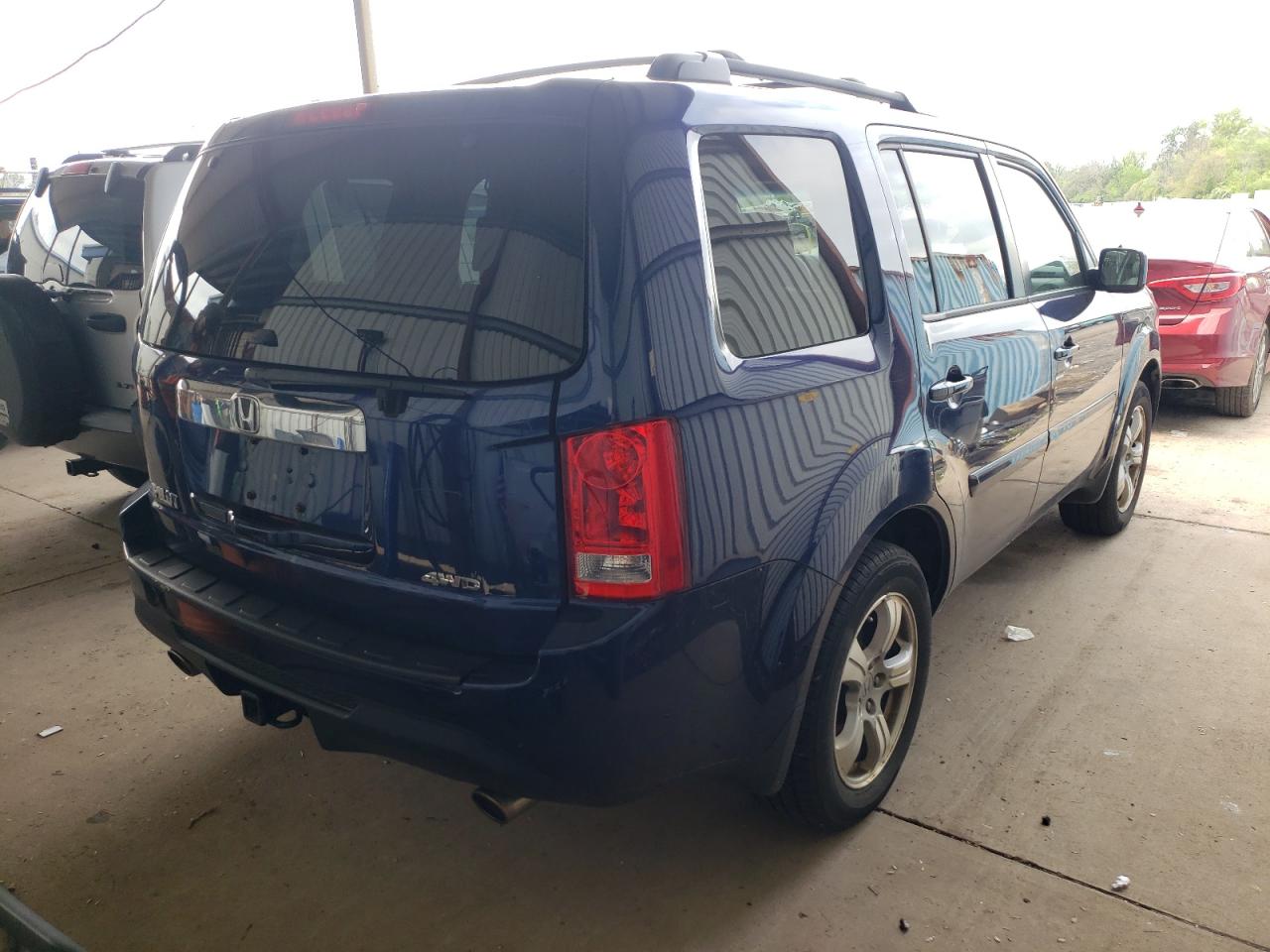 Zdjęcie 4 z aukcji – 2013 HONDA PILOT EXL z VIN 5FNYF4H57DB069316