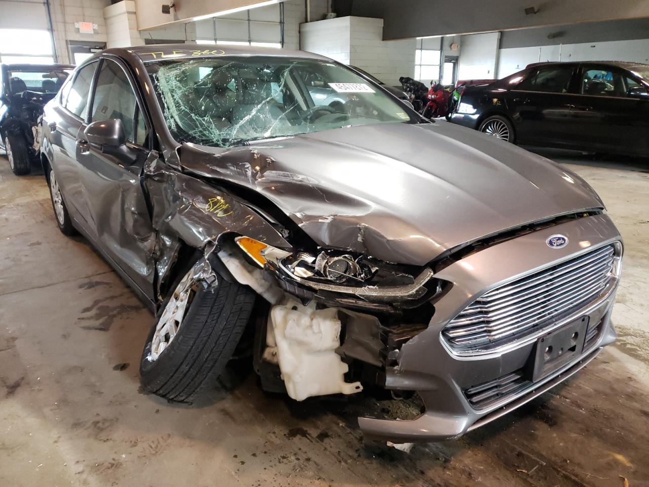 FORD FUSION S 2014 with VIN 1FA6P0G78E5383792 - Photo from auction