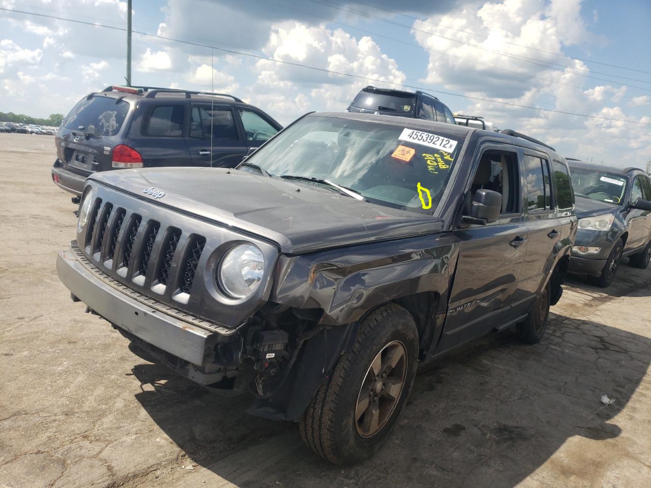 Photo 2 from auction – 2014 JEEP PATRIOT SP with VIN 1C4NJPBB5ED833481