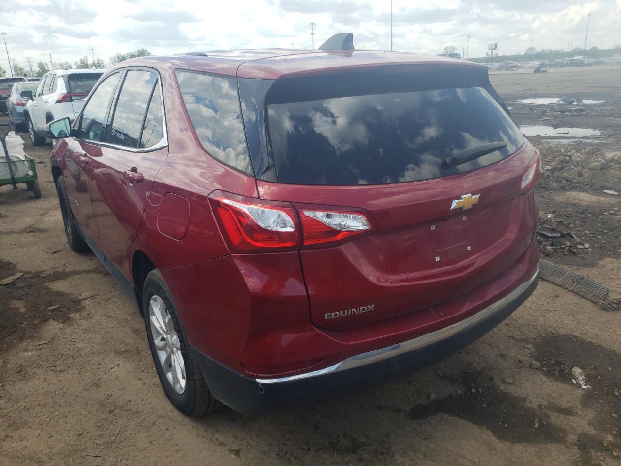 Photo 3 from auction – 2018 CHEVROLET EQUINOX LT with VIN 3GNAXJEV6JS508873