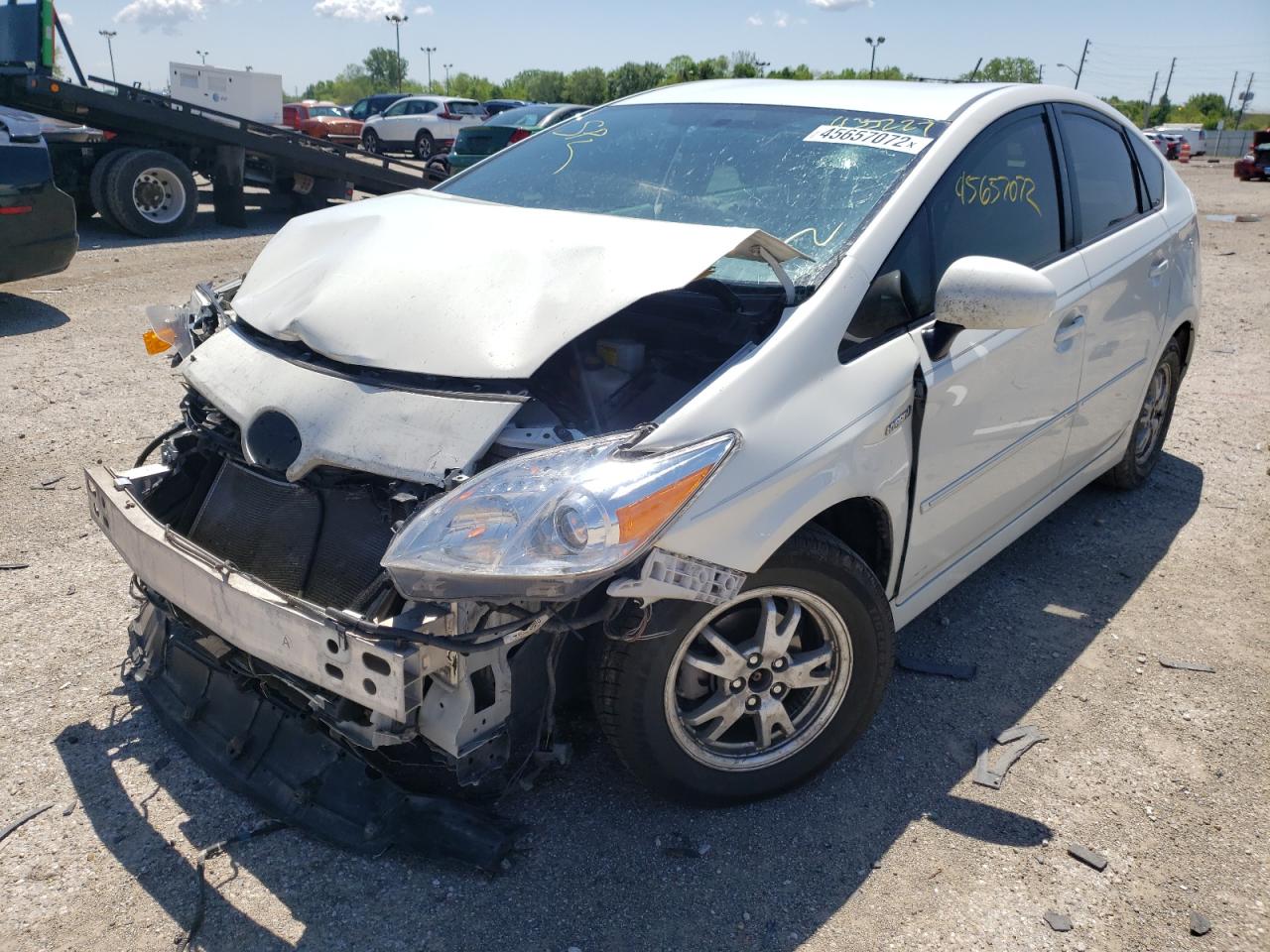 Photo 2 from auction – 2011 TOYOTA PRIUS with VIN JTDKN3DU2B1433227