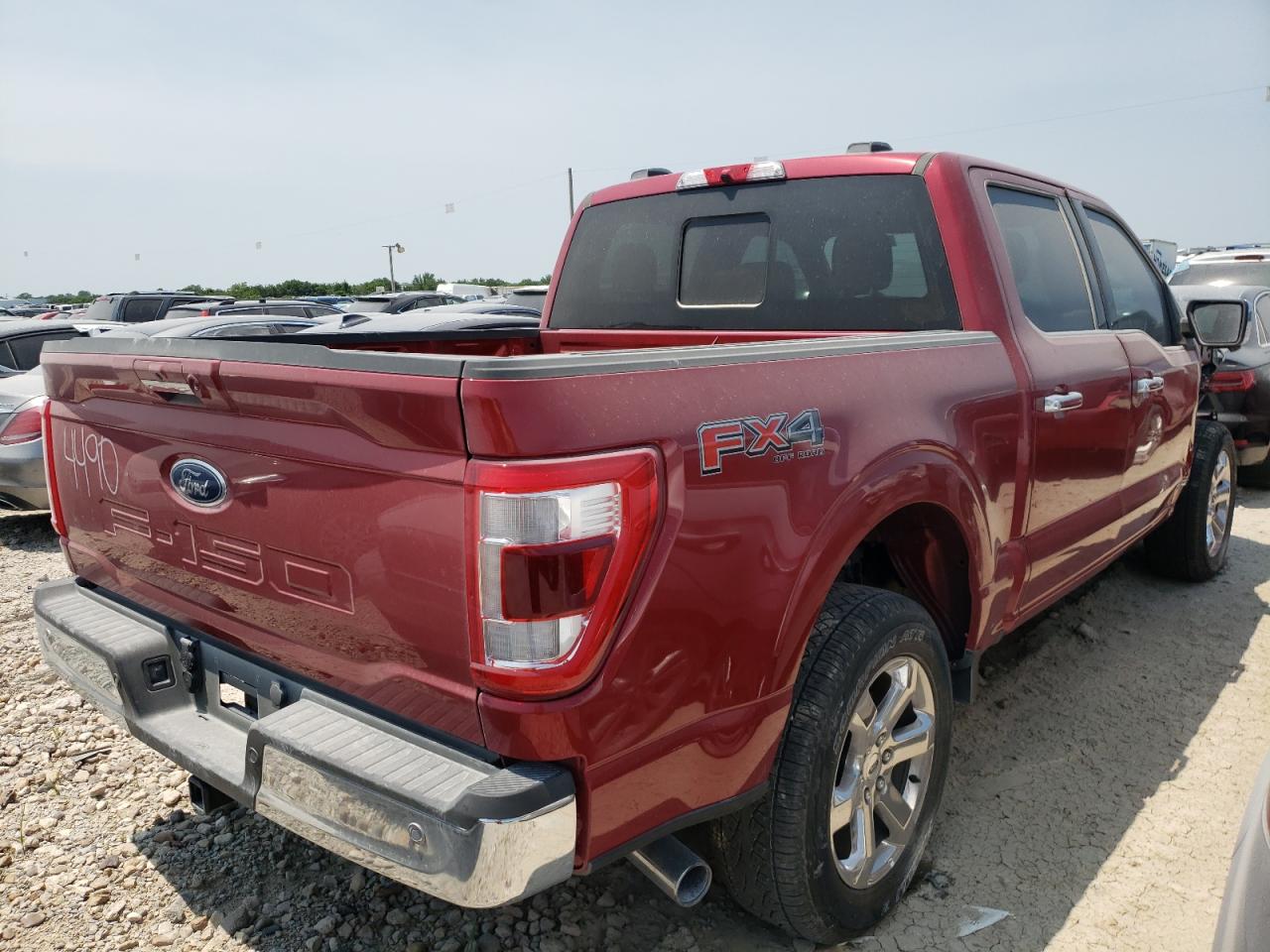 Photo 4 from auction – 2021 FORD F150 SUPER with VIN 1FTFW1EDXMFC45868