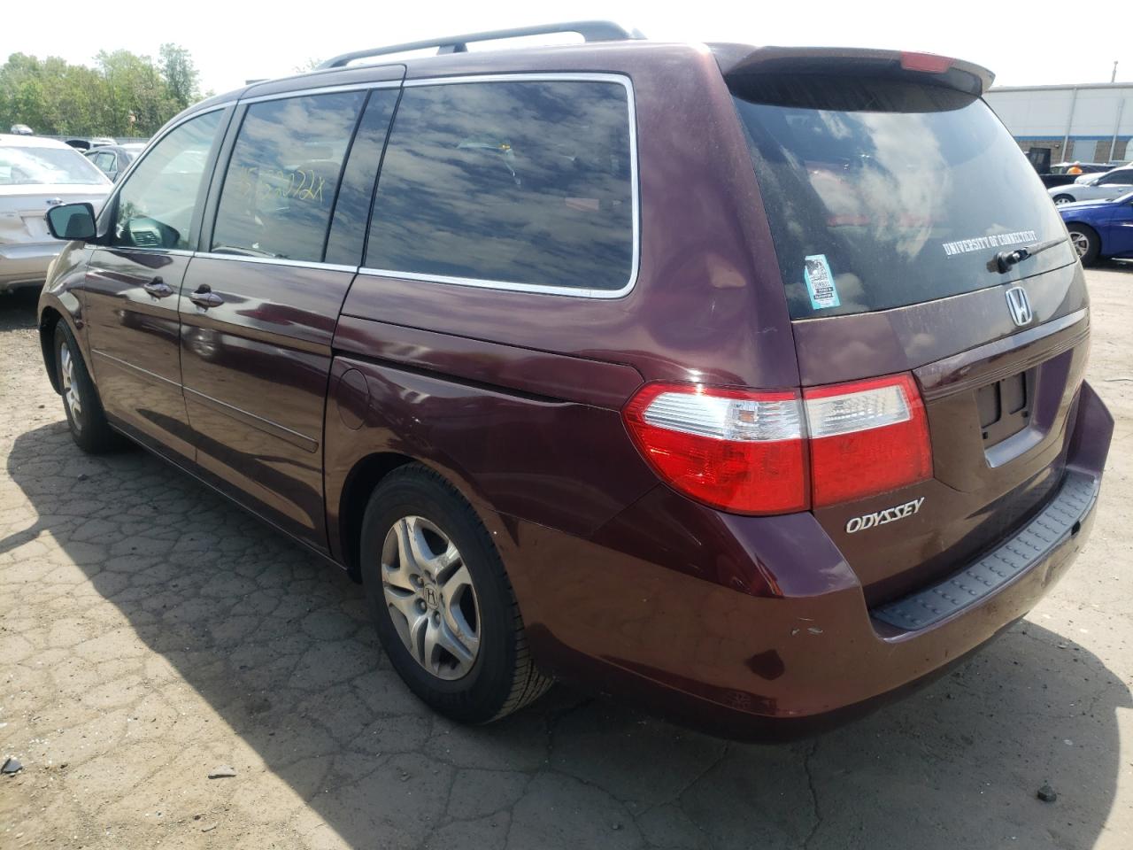 Photo 3 from auction – 2007 HONDA ODYSSEY EX with VIN 5FNRL38477B407641