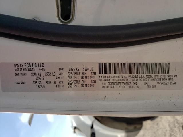 Photo 10 from auction – 2015 DODGE JOURNEY CR with VIN 3C4PDCGB7FT698162