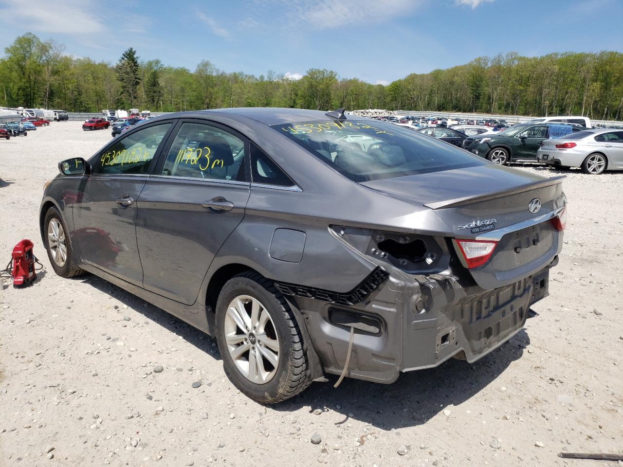 Photo 3 from auction – 2013 HYUNDAI SONATA GLS with VIN 5NPEB4AC5DH547192