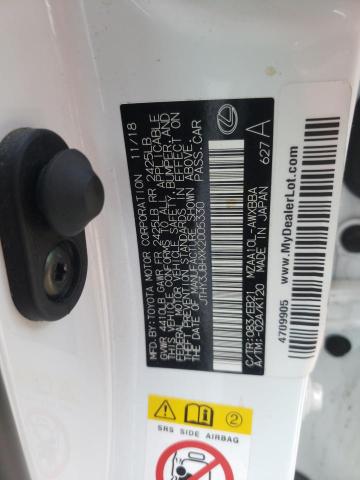 Photo 10 from auction – 2019 LEXUS UX 200 with VIN JTHY3JBHXK2005330