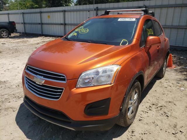 Photo 2 from auction – 2015 CHEVROLET TRAX 1LT with VIN KL7CJLSB8FB110864