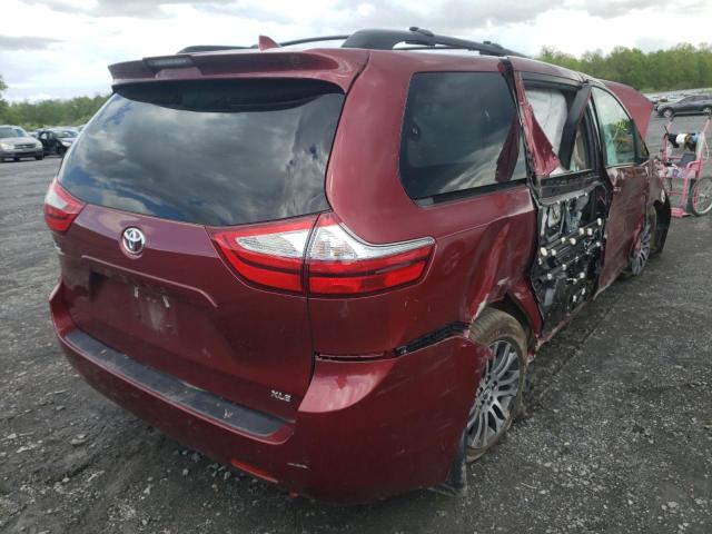 Photo 4 from auction – 2018 TOYOTA SIENNA XLE with VIN 5TDYZ3DC1JS949103