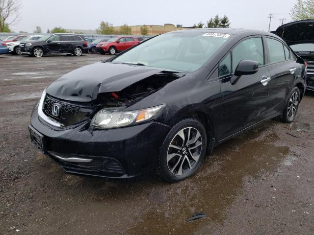 Photo 2 from auction – 2013 HONDA CIVIC LX with VIN 2HGFB2F57DH033969