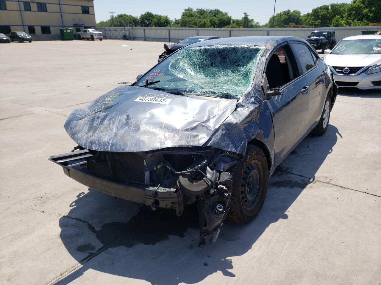 Photo 2 from auction – 2016 TOYOTA COROLLA L with VIN 5YFBURHE2GP523375