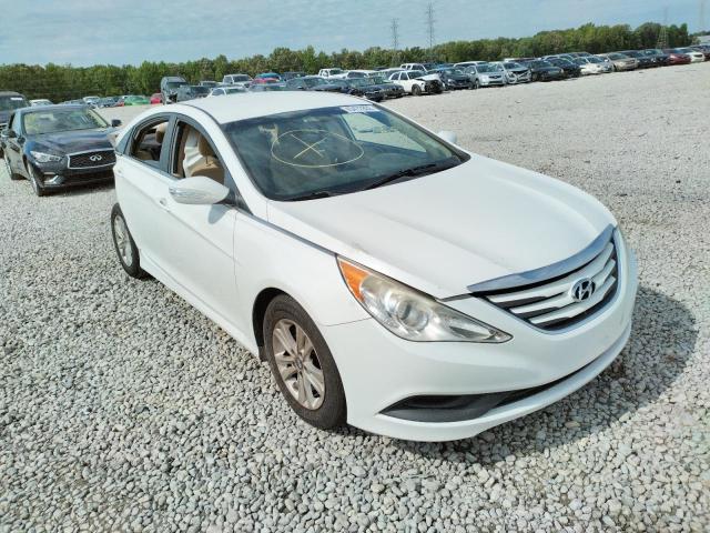 HYUNDAI SONATA GLS 2014 with VIN 5NPEB4AC5EH877867 - Photo from auction