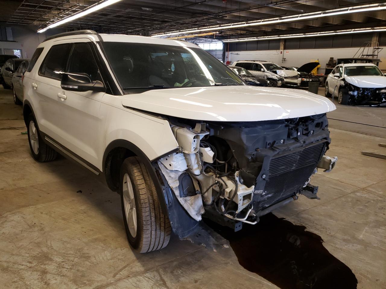 FORD EXPLORER X 2017 with VIN 1FM5K8DH9HGA09888 - Photo from auction