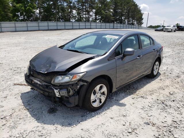 Photo 2 from auction – 2013 HONDA CIVIC LX with VIN 19XFB2F55DE076412