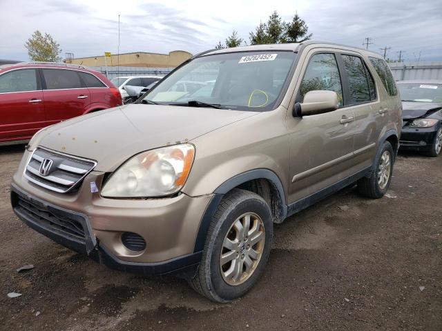 Photo 2 from auction – 2006 HONDA CR-V SE with VIN JHLRD78996C812429