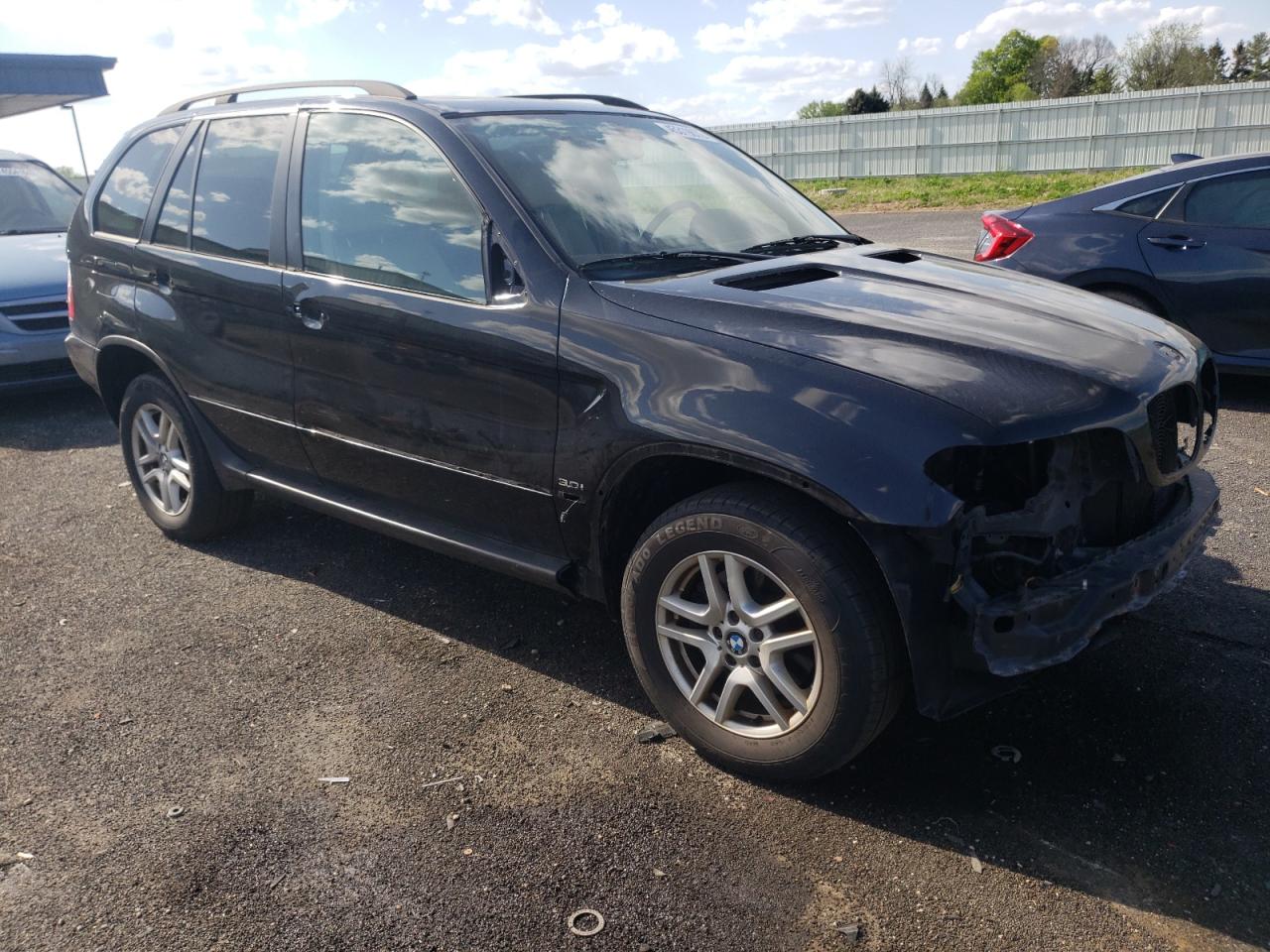 BMW X5 3.0I 2006 with VIN 5UXFA13576LY35930 - Photo from auction