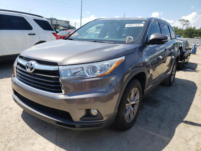 Photo 2 from auction – 2015 TOYOTA HIGHLANDER with VIN 5TDKKRFH9FS070736