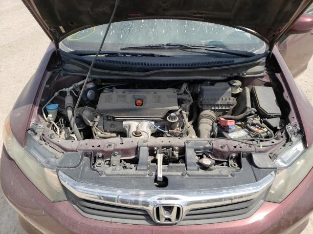 Photo 7 from auction – 2012 HONDA CIVIC LX with VIN 2HGFB2F56CH606925