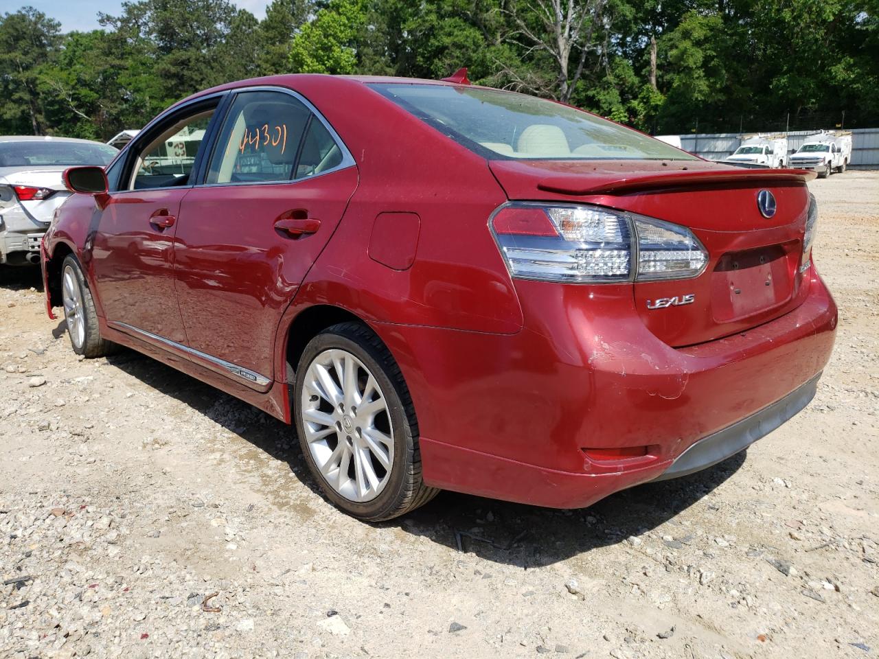 Photo 3 from auction – 2010 LEXUS HS 250H with VIN JTHBB1BA6A2005819