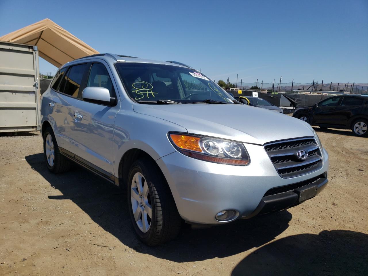 HYUNDAI SANTA FE S 2007 with VIN 5NMSH13EX7H030602 - Photo from auction