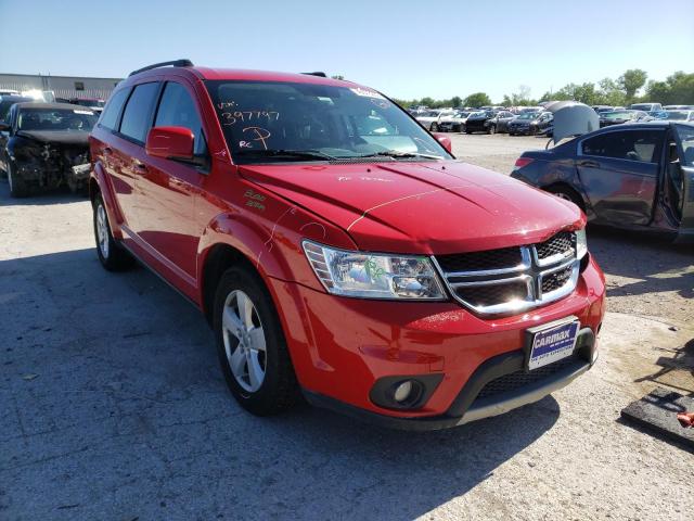 DODGE JOURNEY SX 2012 with VIN 3C4PDDBG7CT397797 - Photo from auction