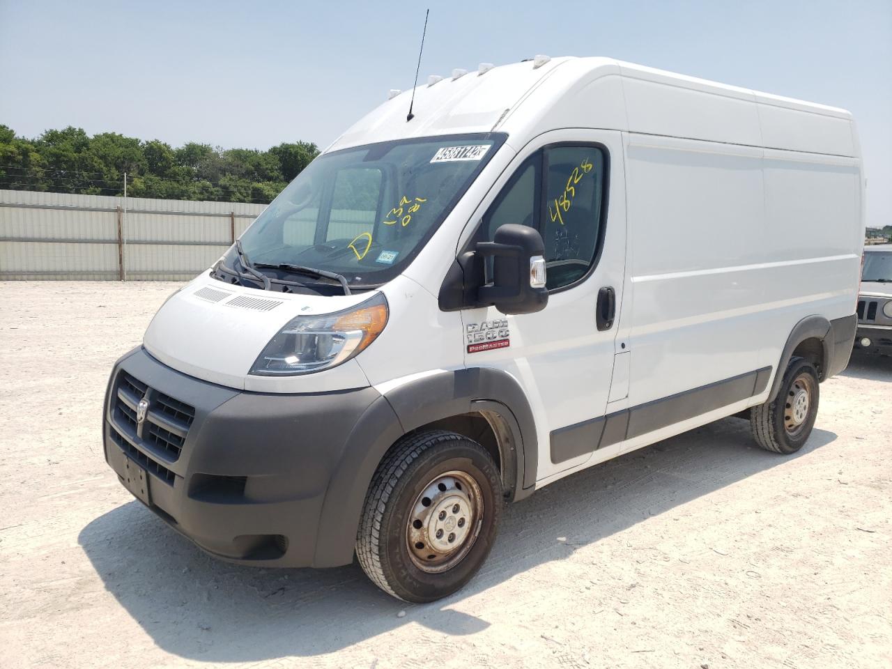 Photo 2 from auction – 2018 RAM PROMASTER with VIN 3C6TRVBG3JE139081