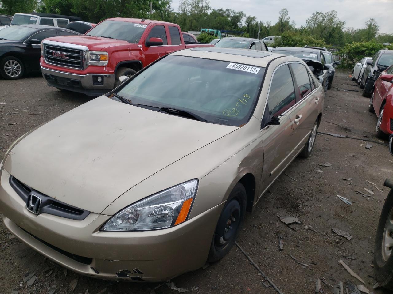Photo 19 from auction – 2004 HONDA ACCORD EX with VIN 1HGCM66534A101039